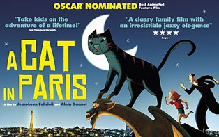 a cat in paris
